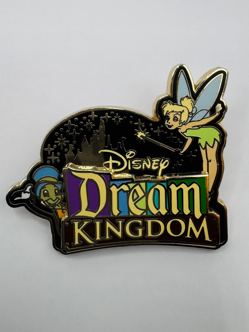 Tinker Bell & Jiminy Cricket Dream Kingdom (WDW) Disney Trading Pin