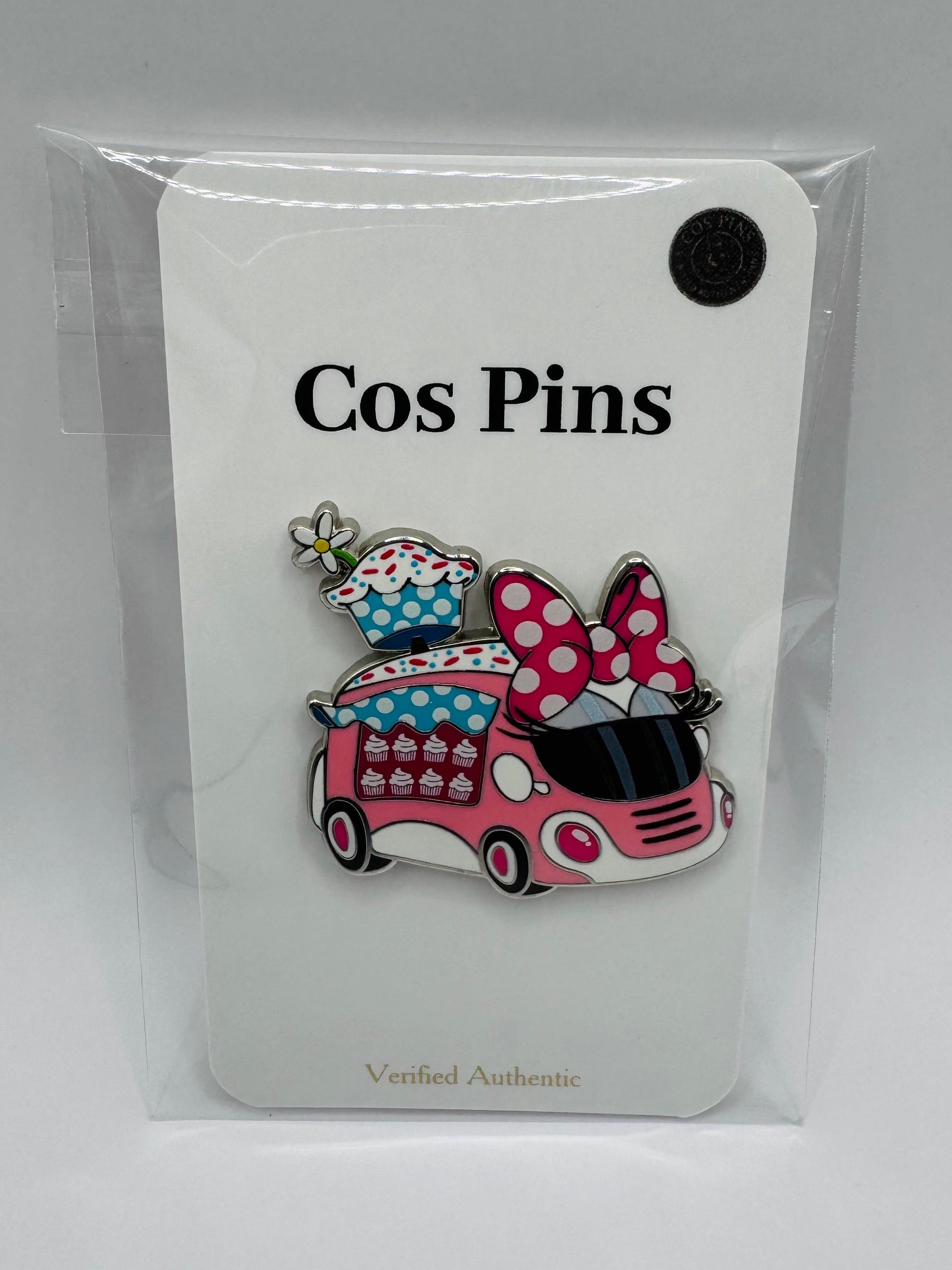 Minnie Mouse Cupcake Food Truck Disney Trading Pin