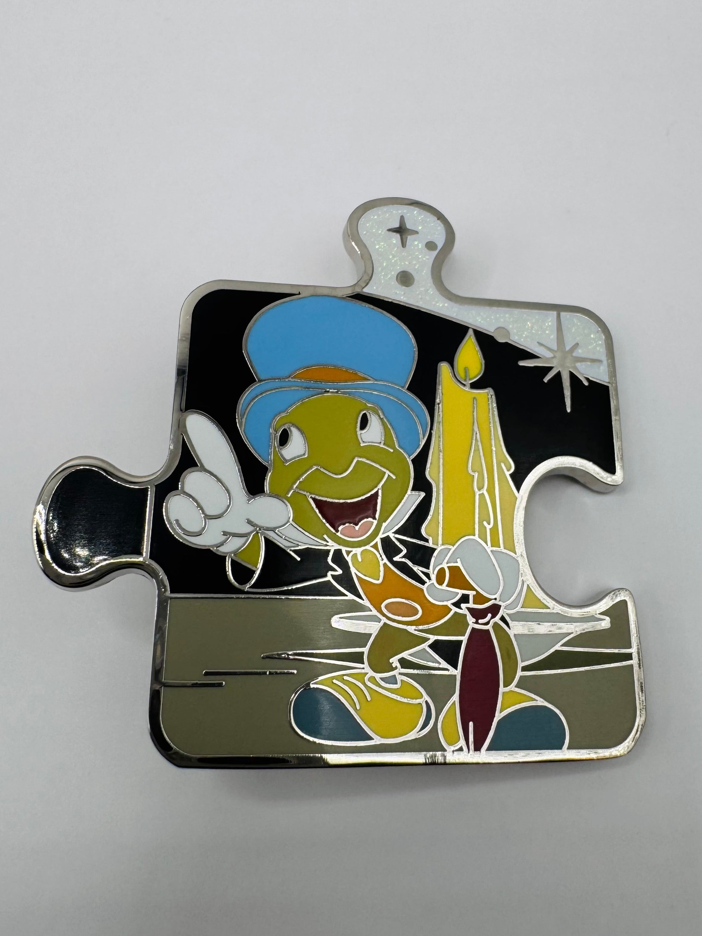 Jiminy Cricket Puzzle Piece (LE) Disney Trading Pin