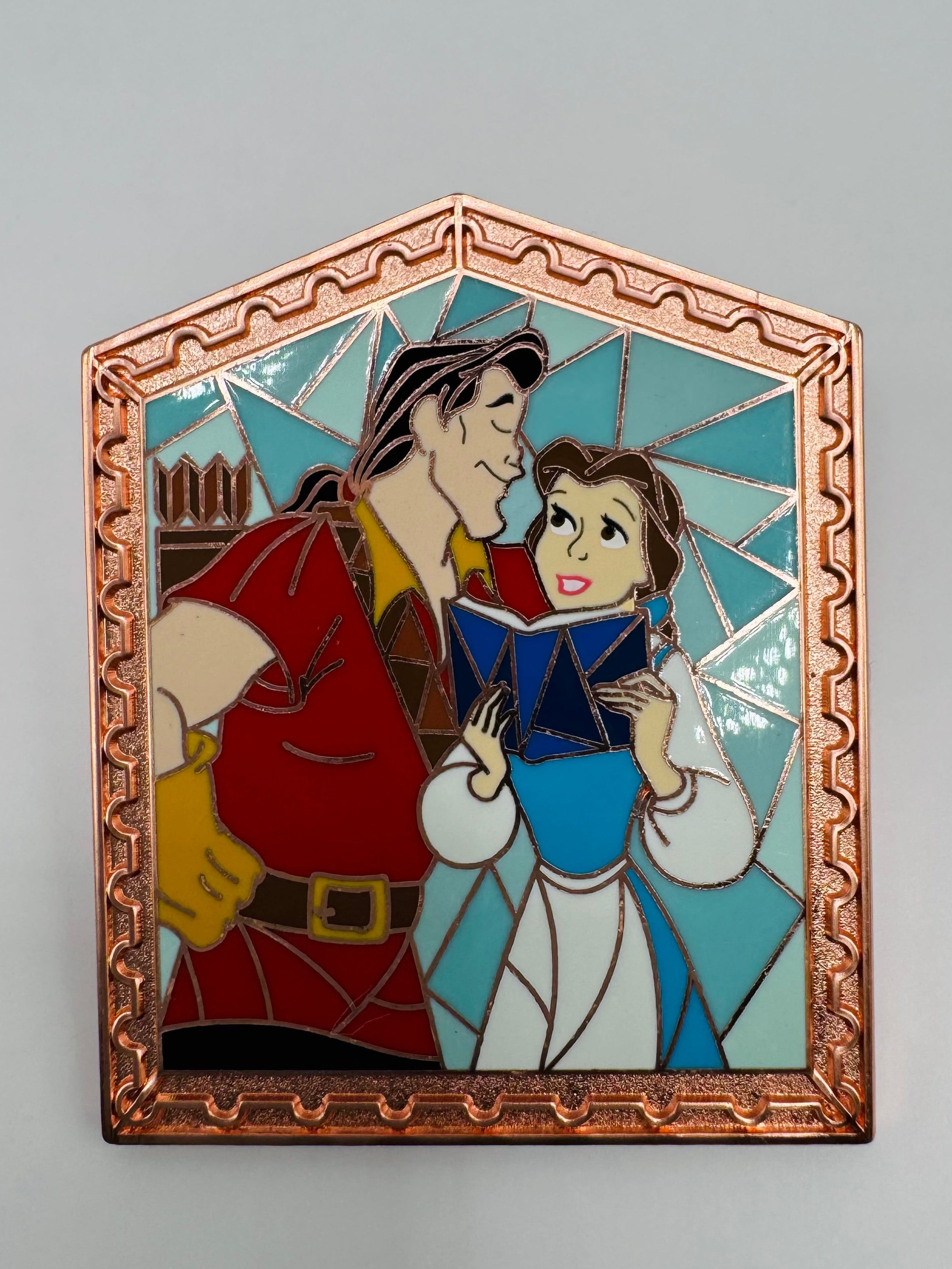 Beauty and the Beast Windows of Love (Mystery) Disney Trading Pin
