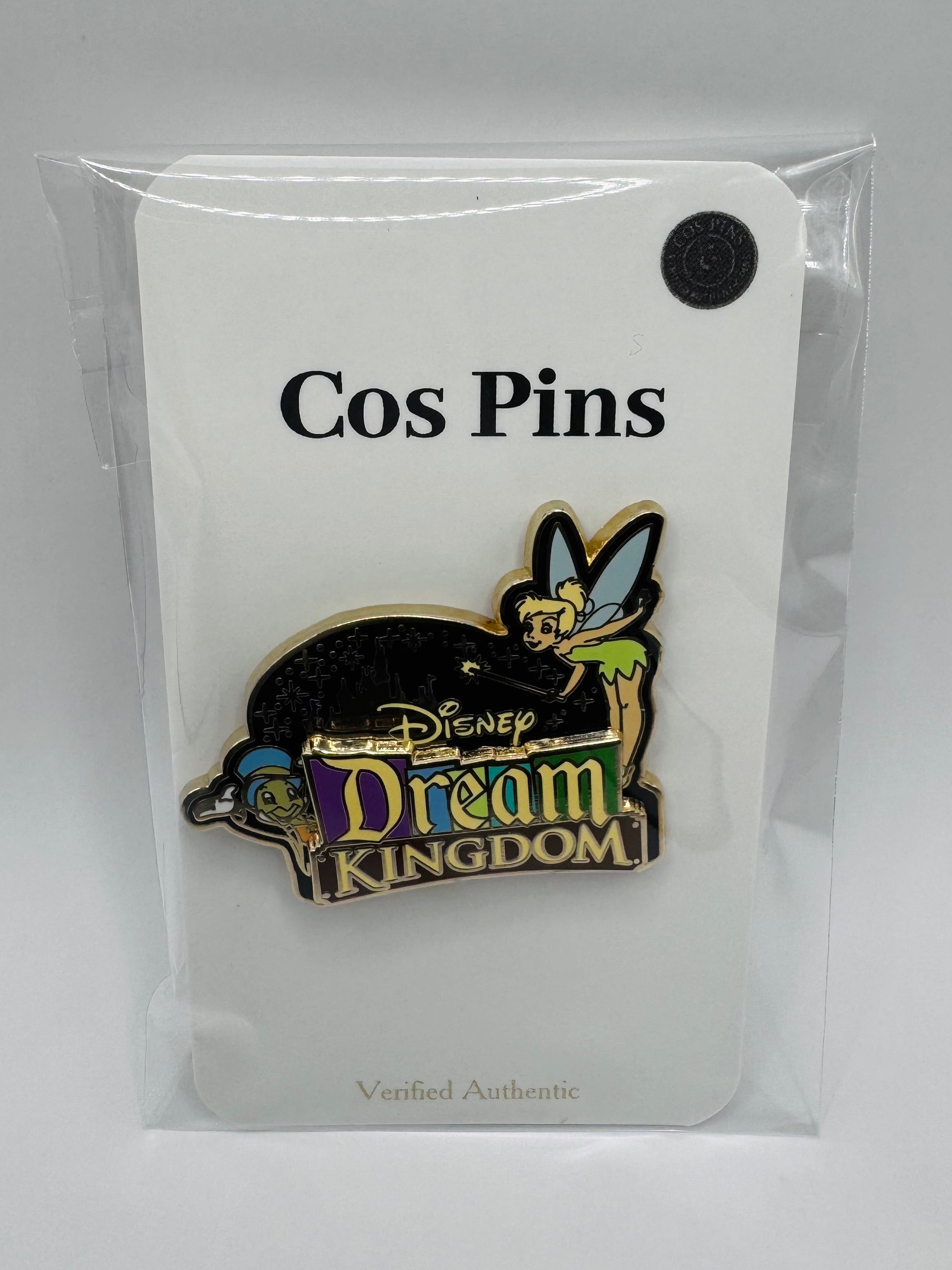 Tinker Bell & Jiminy Cricket Dream Kingdom (WDW) Disney Trading Pin