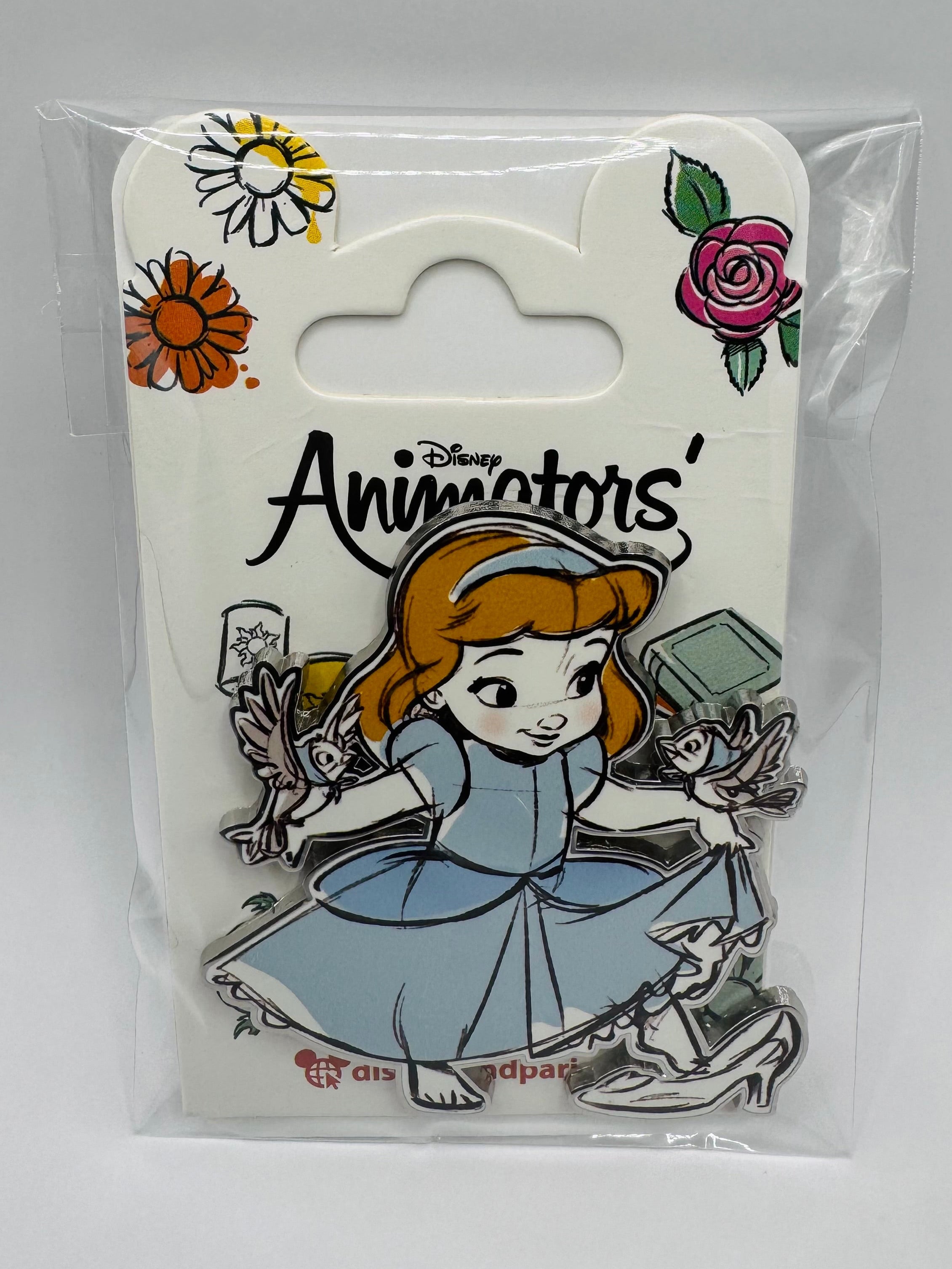 Disneyland Paris Cinderella Animator Doll Collection Disney Trading Pin
